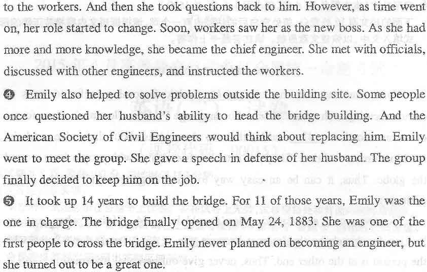 贵州省2015年04月自学考试00015英语二真题答案