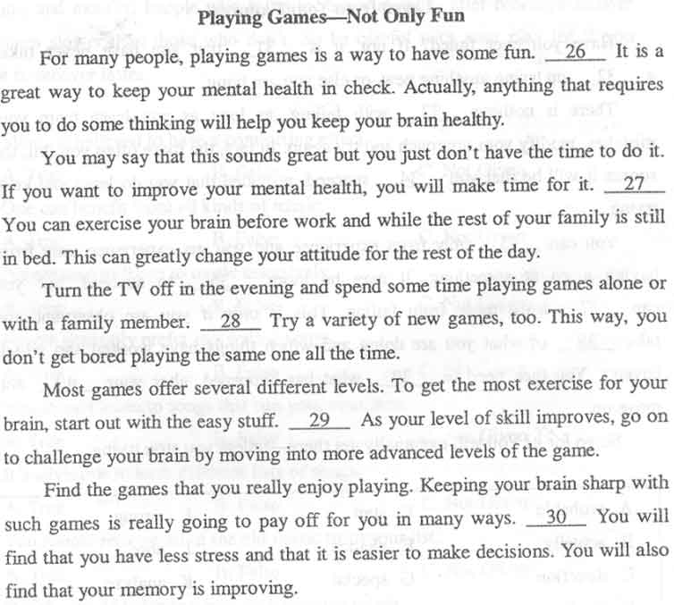 贵州省2015年04月自学考试00015英语二真题答案