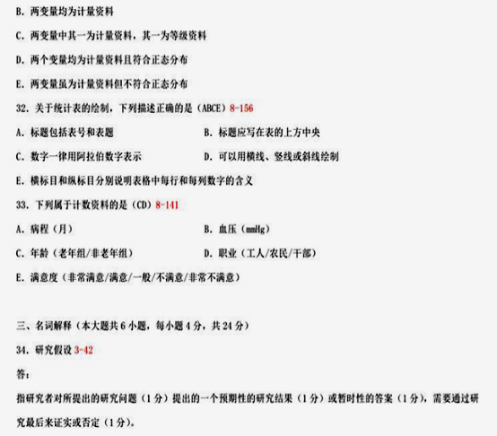 贵州省2015年04月自学考试03008护理学研究试题及答案