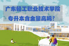 贵州轻工职业技术学院专升本含金量高吗？
